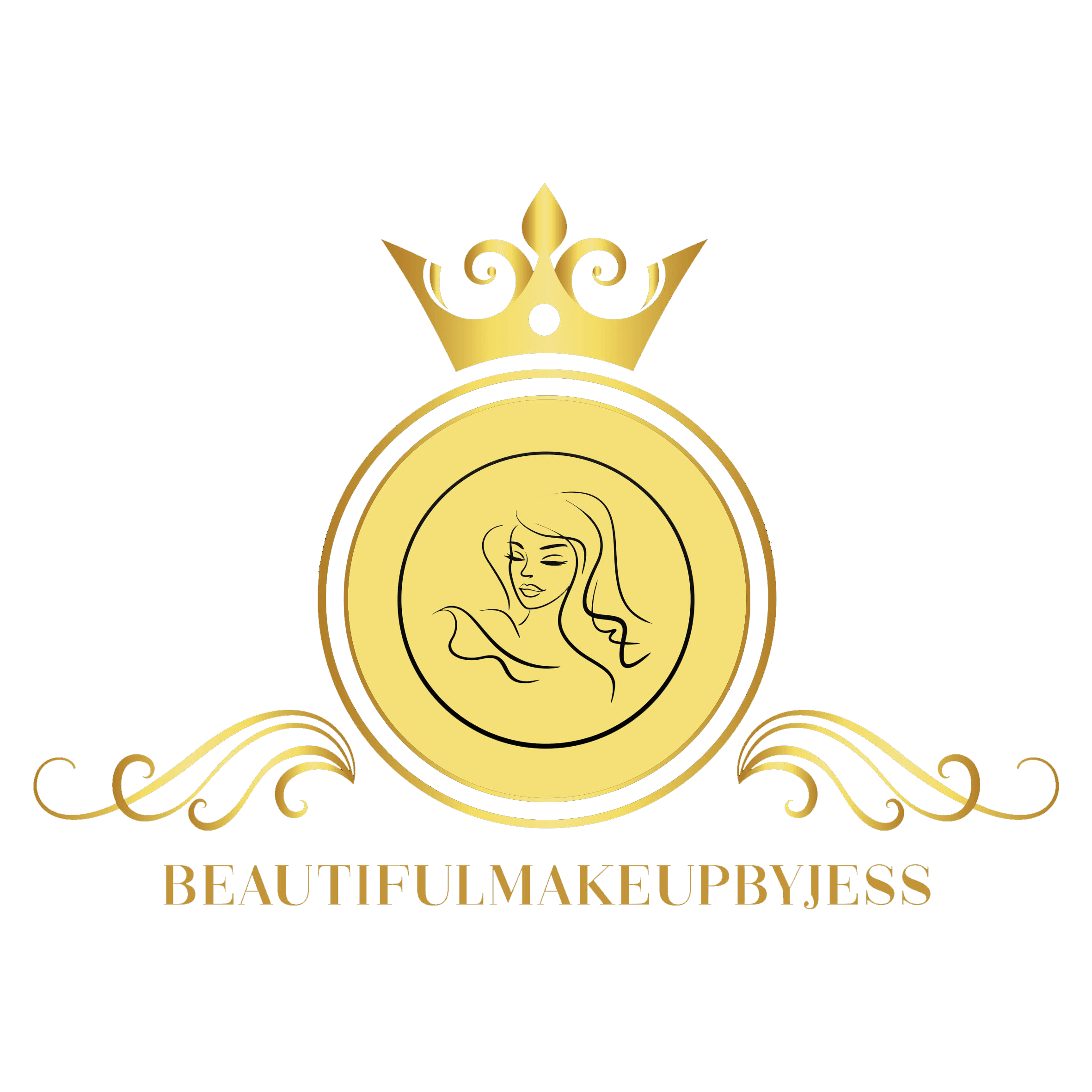 logo beautiful makeup by jess 1